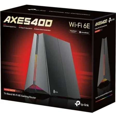 TP-Link Archer GXE75 Router Gaming Wi-Fi 6E AXE5400 Tribanda
